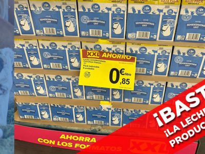 La Organización de Productores Lácteos denuncia prácticas de reclamo con la leche