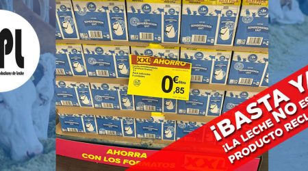La Organización de Productores Lácteos denuncia prácticas de reclamo con la leche