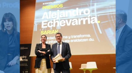 Provacuno en la Entrega de los Premios Alejandro Echevarría