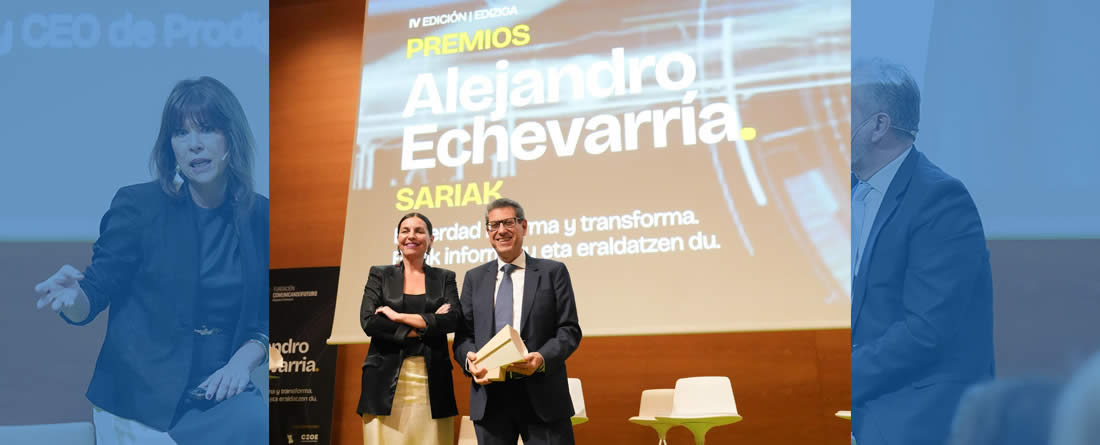 Provacuno en la Entrega de los Premios Alejandro Echevarría