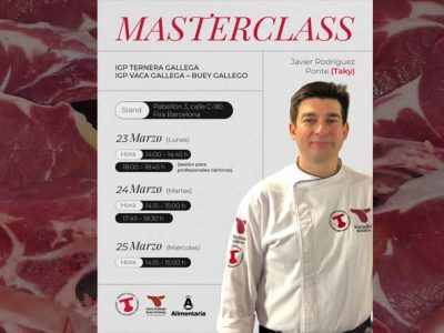 Ternera Gallega y Vaca Gallega - Buey Gallego mostrarán en Alimentaria la versatilidad de sus carnes certificadas con un amplio programa de actividades