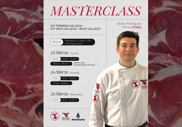 Ternera Gallega y Vaca Gallega - Buey Gallego mostrarán en Alimentaria la versatilidad de sus carnes certificadas con un amplio programa de actividades