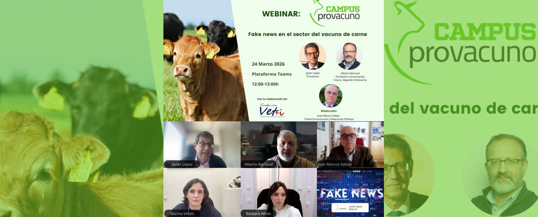 La prevención y la verificación de las noticias son algunas de las medidas para prevenir fake news en el sector del vacuno de carne