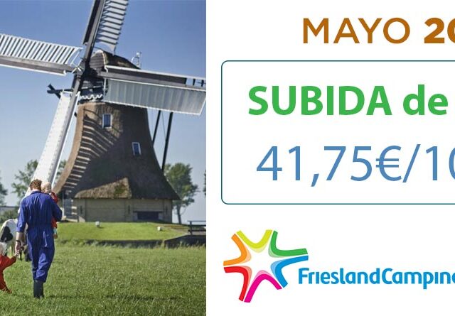 Friesland Campiña, precio garantizado en granja de 41,75€ para mayo