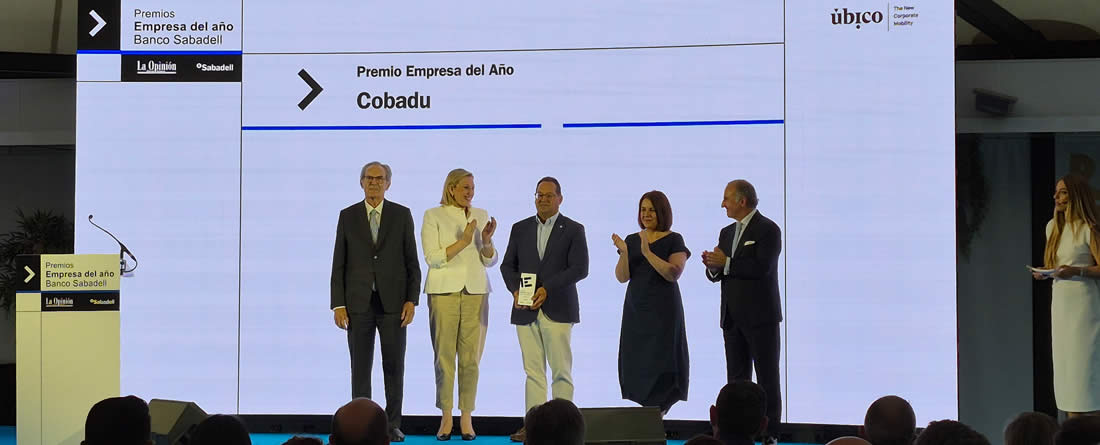 COBADU recibe el Premio Empresa del Año de Castilla y León