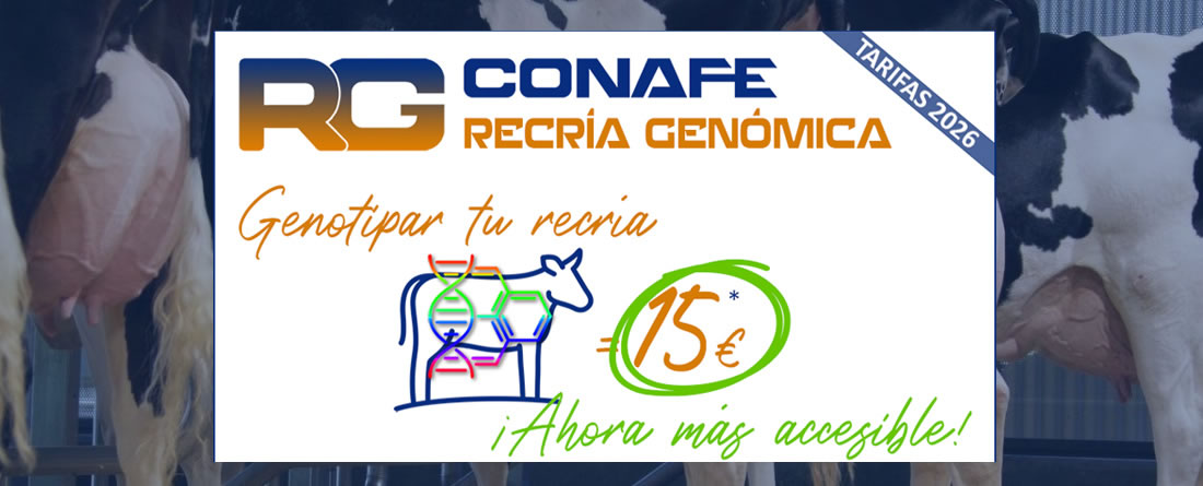 CONAFE lanza el impulso definitivo a la Recría Genómica: genotipar la recría costará 15 €