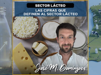 Las cifras del sector lácteo español, entrevista con José Manuel Domínguez
