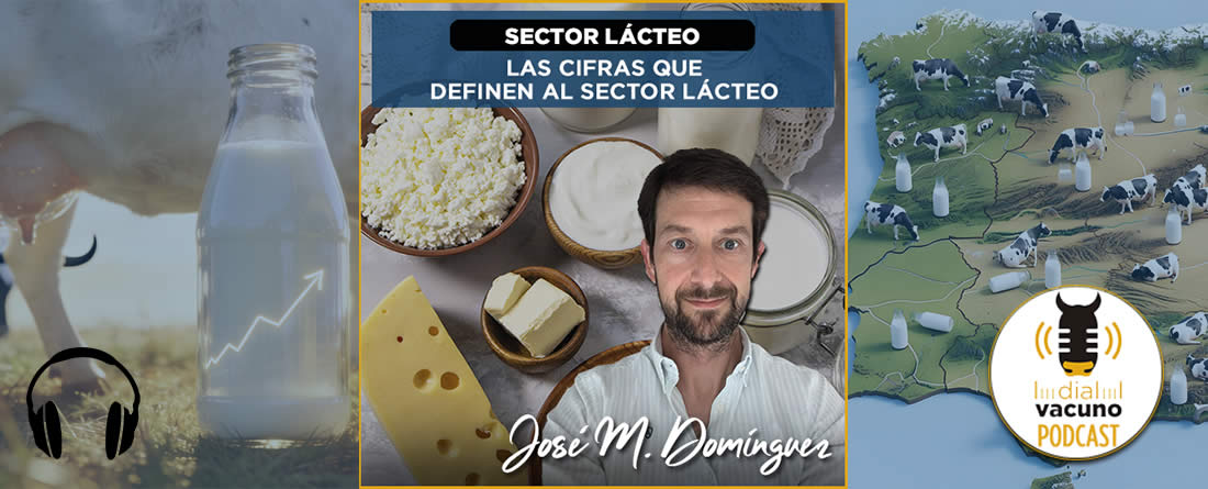 Las cifras del sector lácteo español, entrevista con José Manuel Domínguez