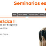 Ganadería en Femenino consolida su ciclo formativo en ecografía torácica con el webinar sobre diagnóstico etiológico en rumiantes