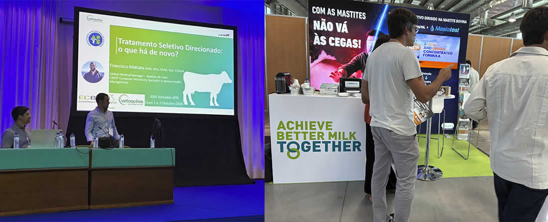 Vetoquinol comparte su experiencia en Tratamiento Selectivo Dirigido de la mastitis durante las Jornadas de la Asociación de Buiatría de Portugal